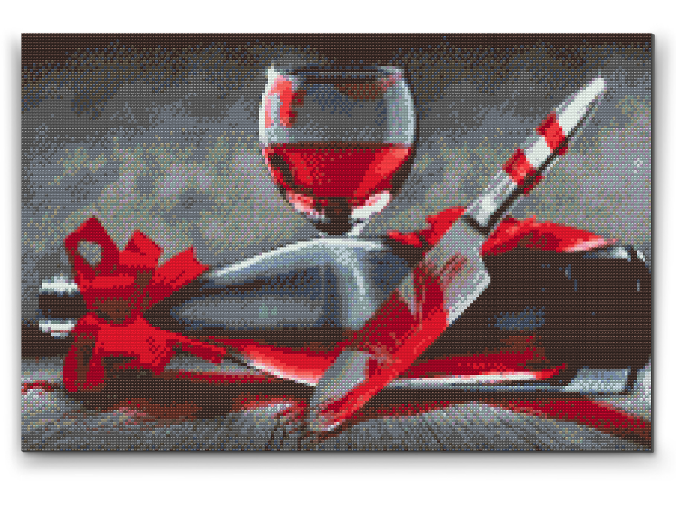 Diamond Painting - Forbandede vin