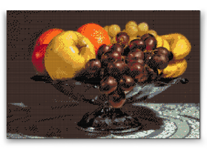 Diamond Painting - Skål fuld af frugter