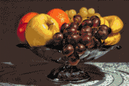 Diamond Painting - Skål fuld af frugter