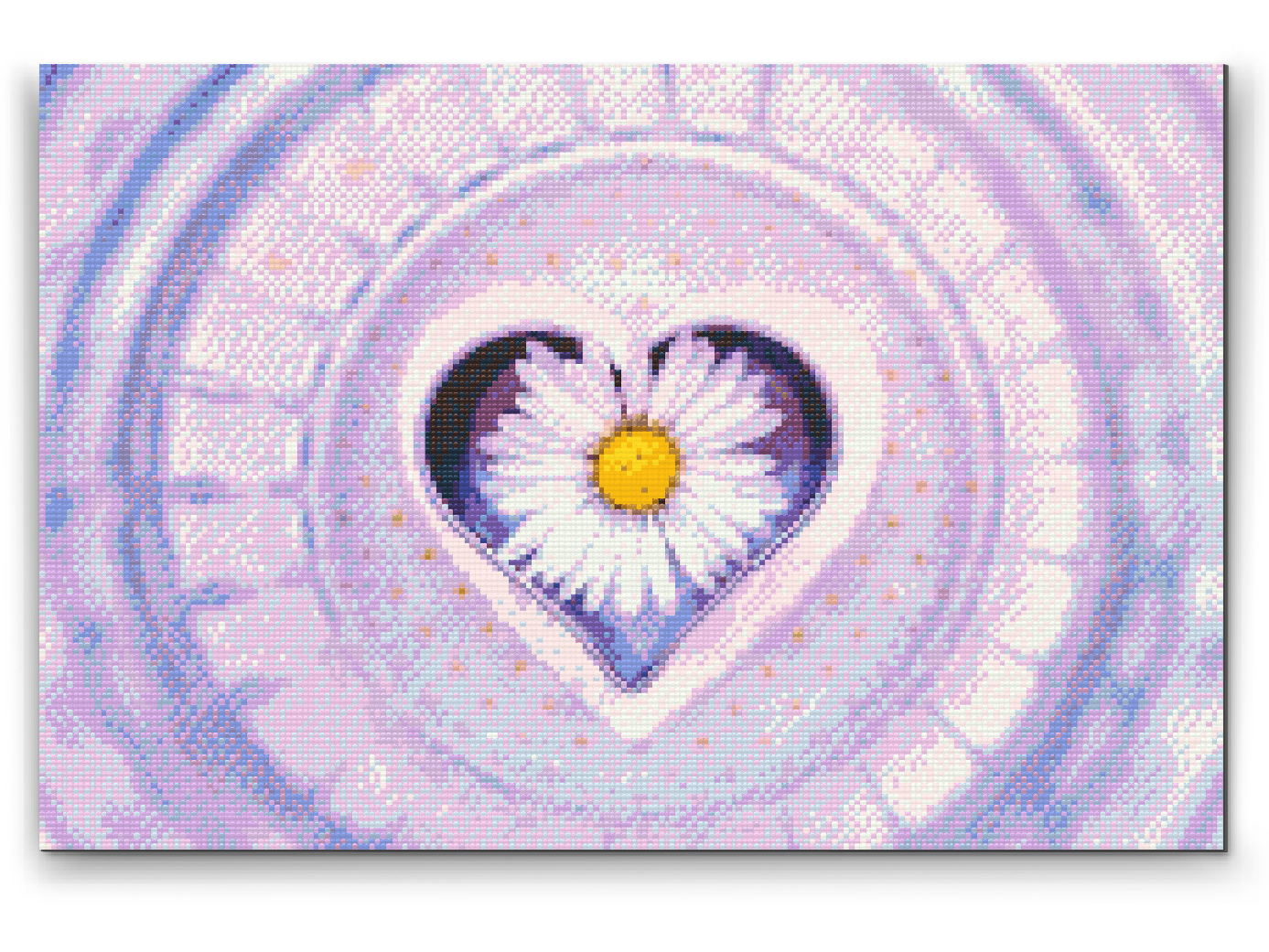 Diamond Painting - Margueritt i hjertet