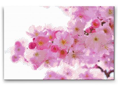 Diamond Painting - Blomstrende kirsebær