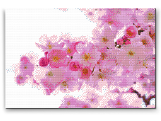Diamond Painting - Blomstrende kirsebær