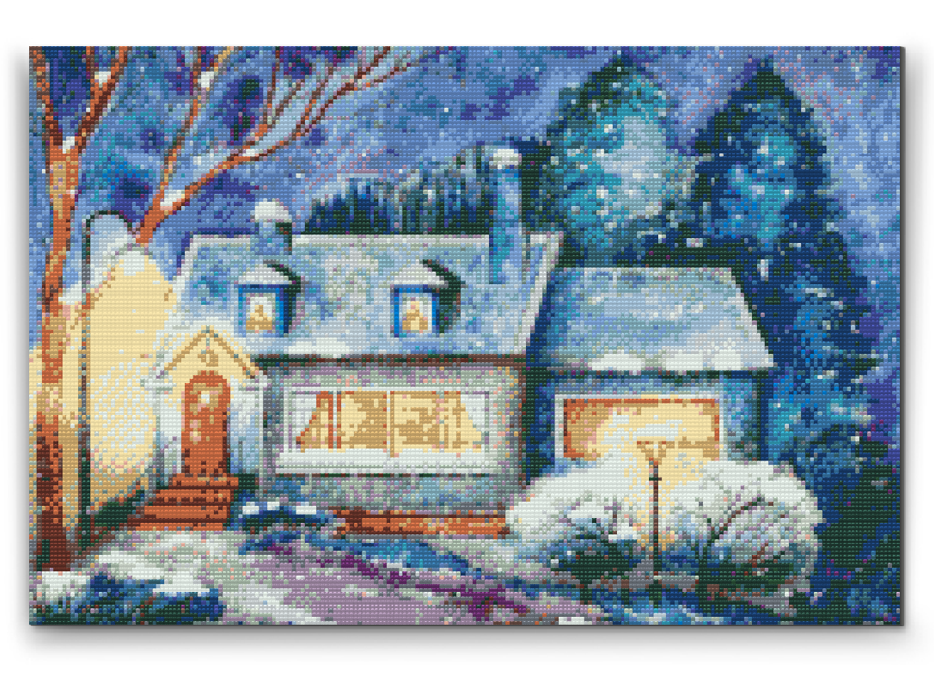 Diamond Painting - Vinterlandskab