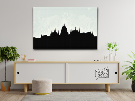 Diamond Painting - Prag, byen med 100 spir.