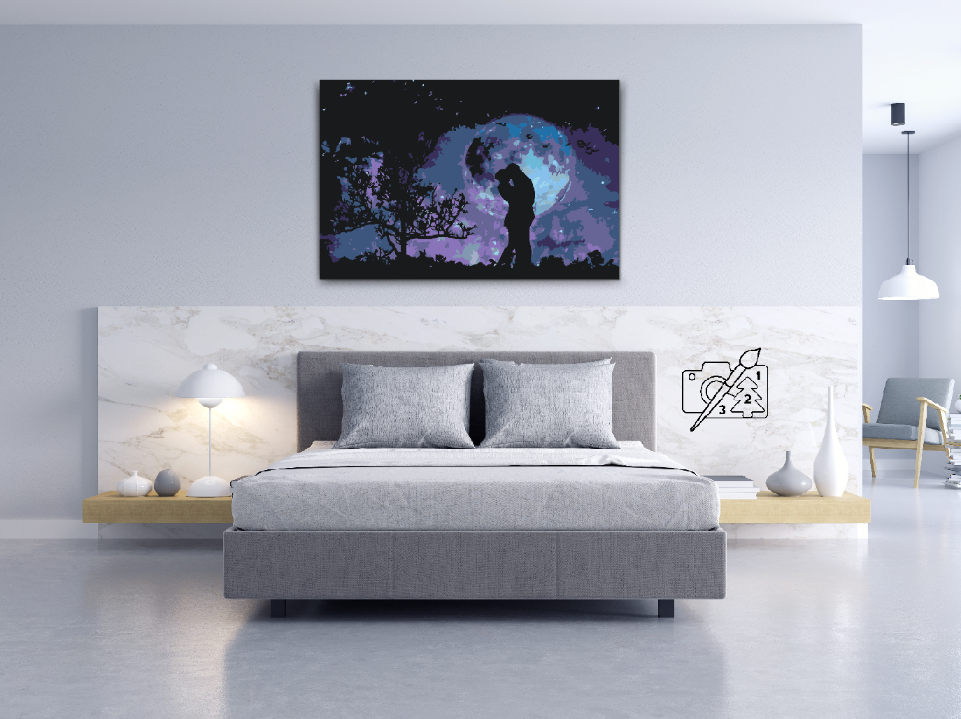 Paint by Numbers - Kærlighedspar