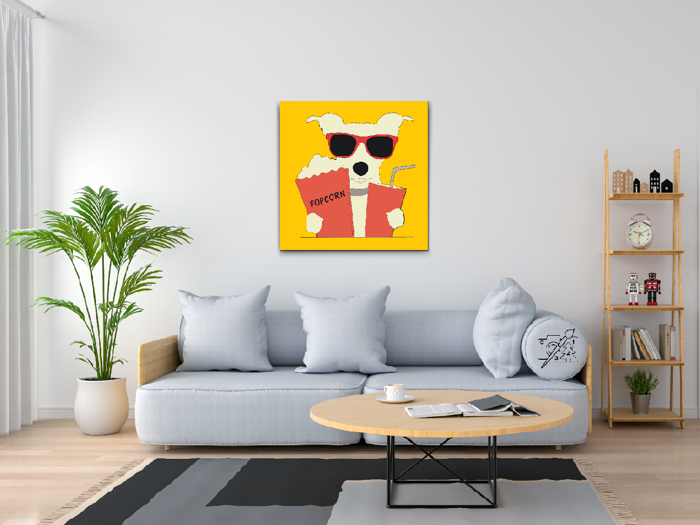 Paint by Numbers - Popcorn Dog