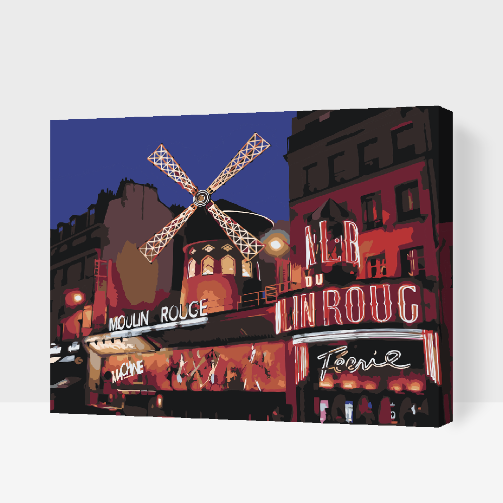 Paint by Numbers - Moulin Rouge