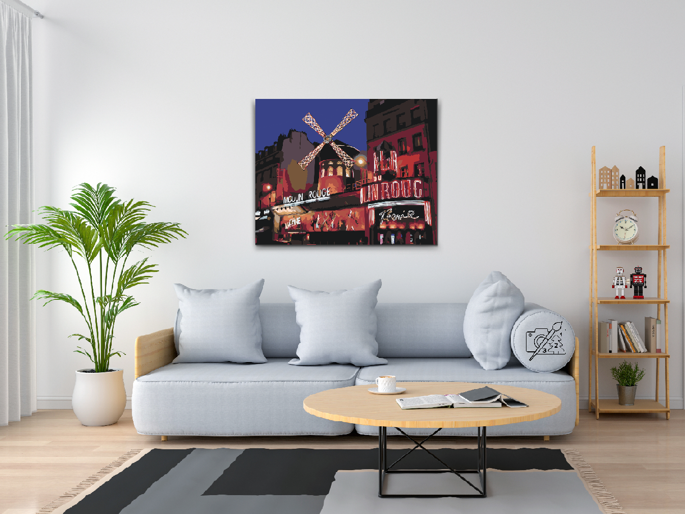 Paint by Numbers - Moulin Rouge
