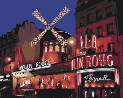 Paint by Numbers - Moulin Rouge