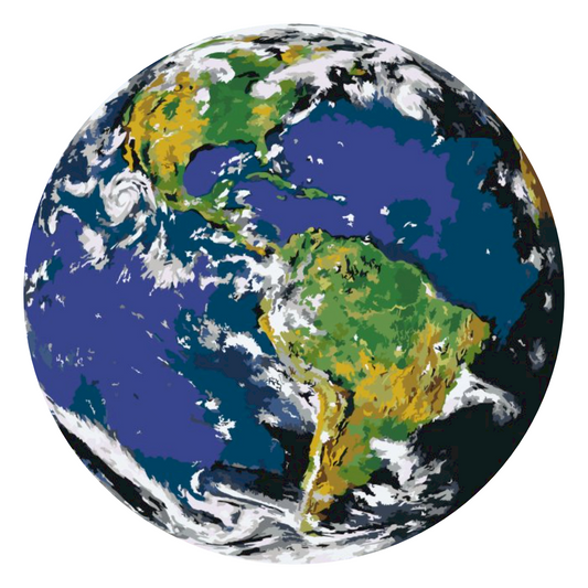 Paint by Numbers - Planeten Jorden