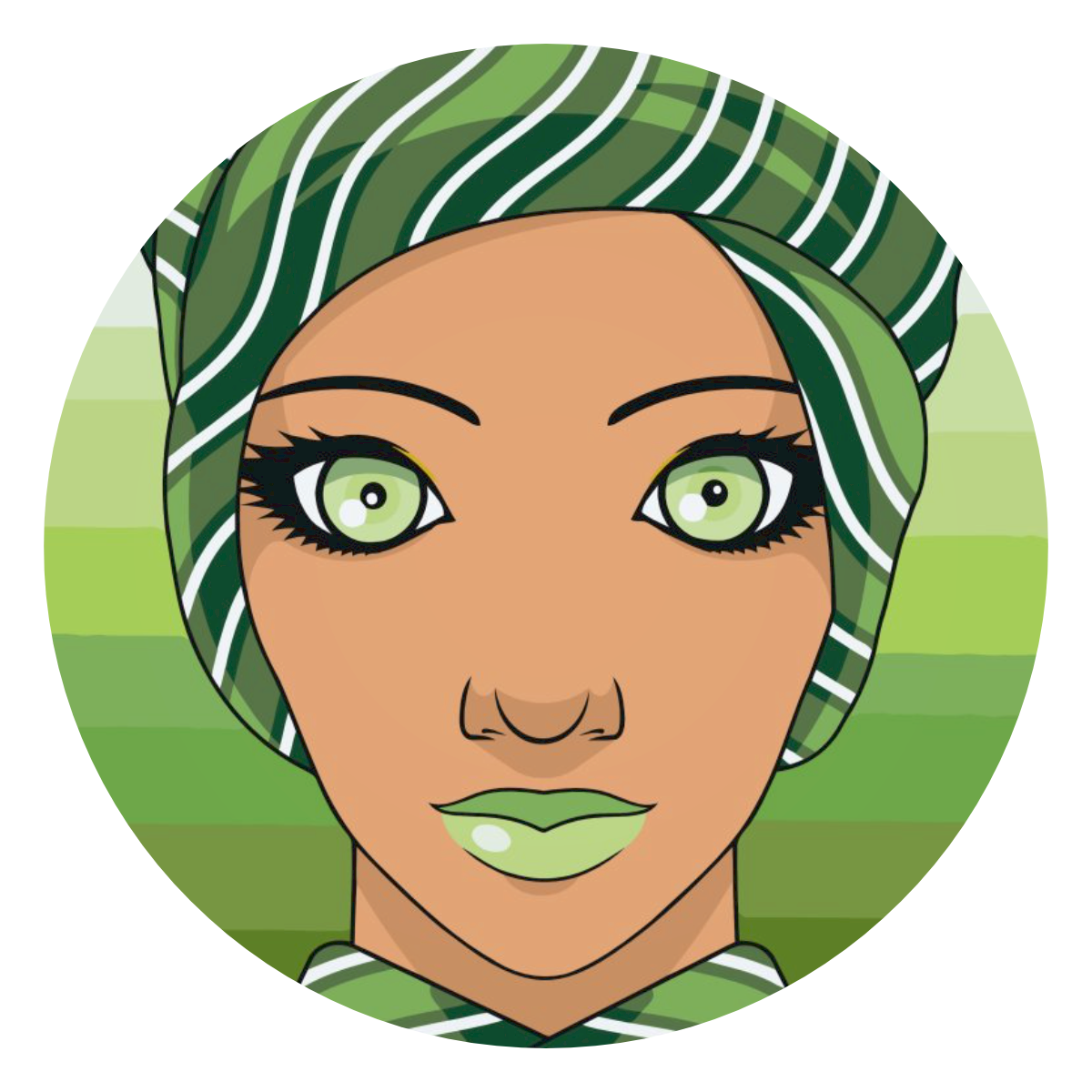 Paint by Numbers - Kvinde med turban