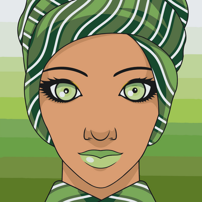Paint by Numbers - Kvinde med turban