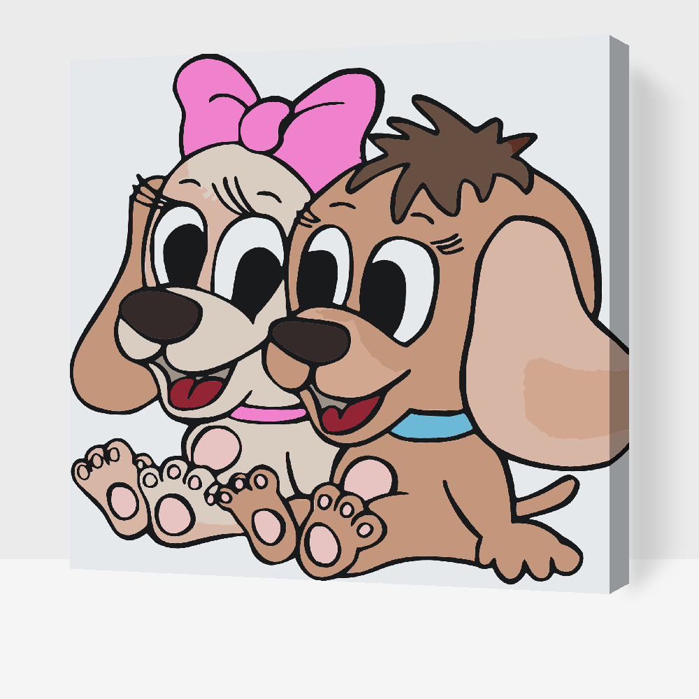 Paint by Numbers - Dog Joy