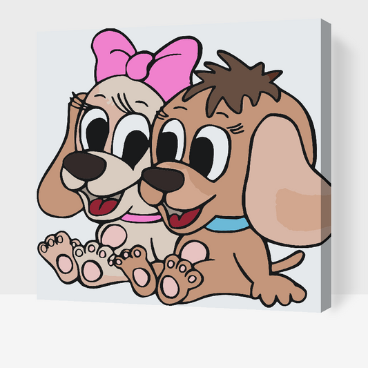 Paint by Numbers - Dog Joy