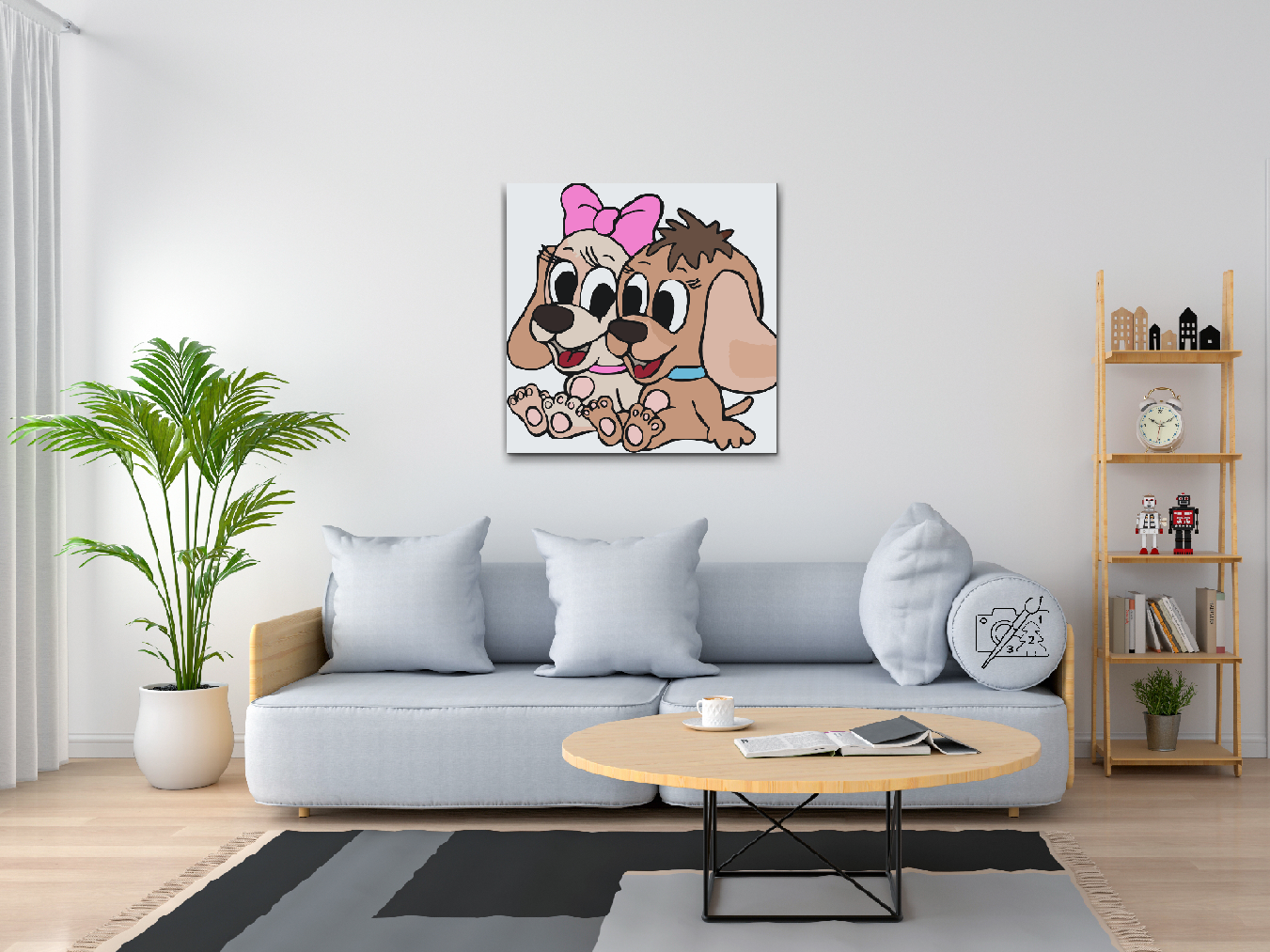 Paint by Numbers - Dog Joy