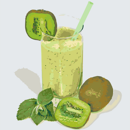 Paint by Numbers - Frisk smoothie