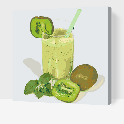 Paint by Numbers - Frisk smoothie