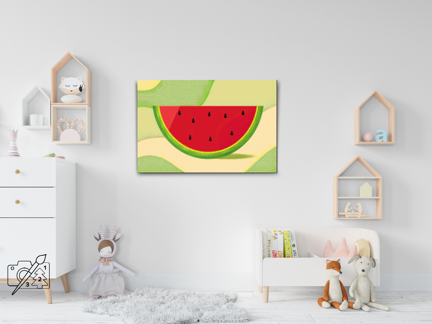 Diamond Painting - Vandmelon