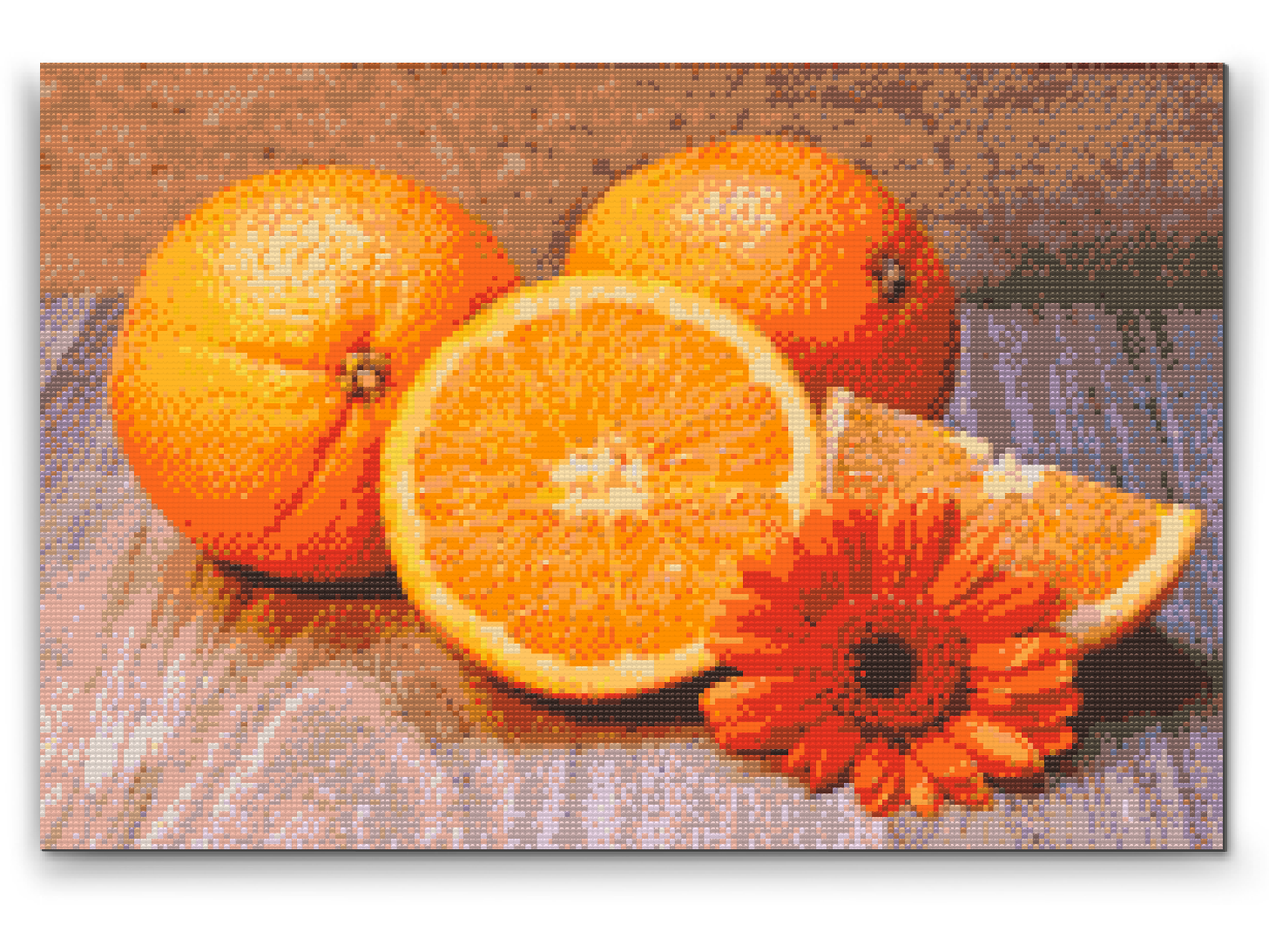 Diamond Painting - Citrusfrugter, appelsin