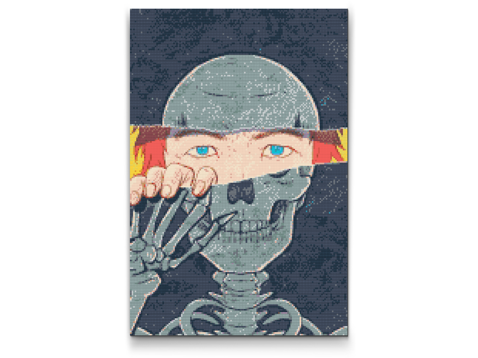 Diamond Painting - Levende/Død
