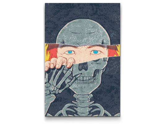 Diamond Painting - Levende/Død