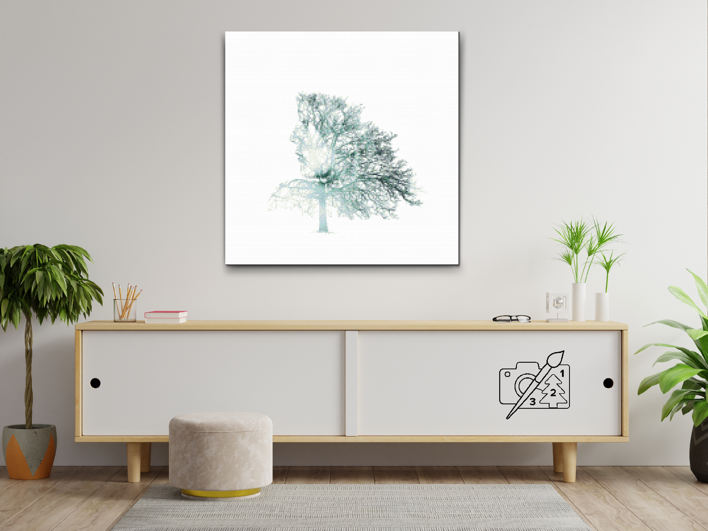 Diamond Painting - Trækvinde