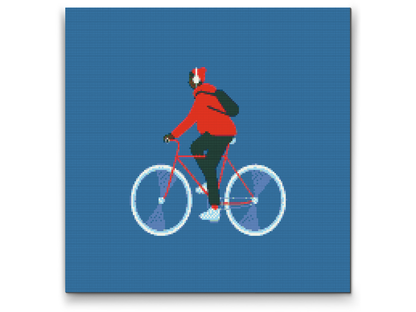 Diamond Painting - Cyklist