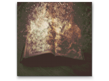 Diamond Painting - Burning Book