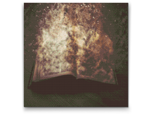 Diamond Painting - Burning Book