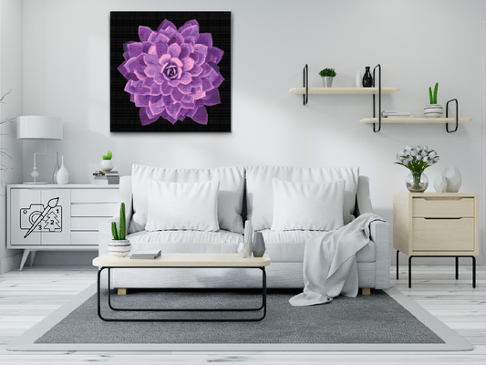 Diamond Painting - Lilla Mandala