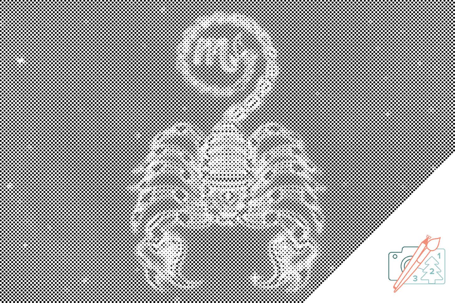 Mal-med-prikker -  Skorpionen