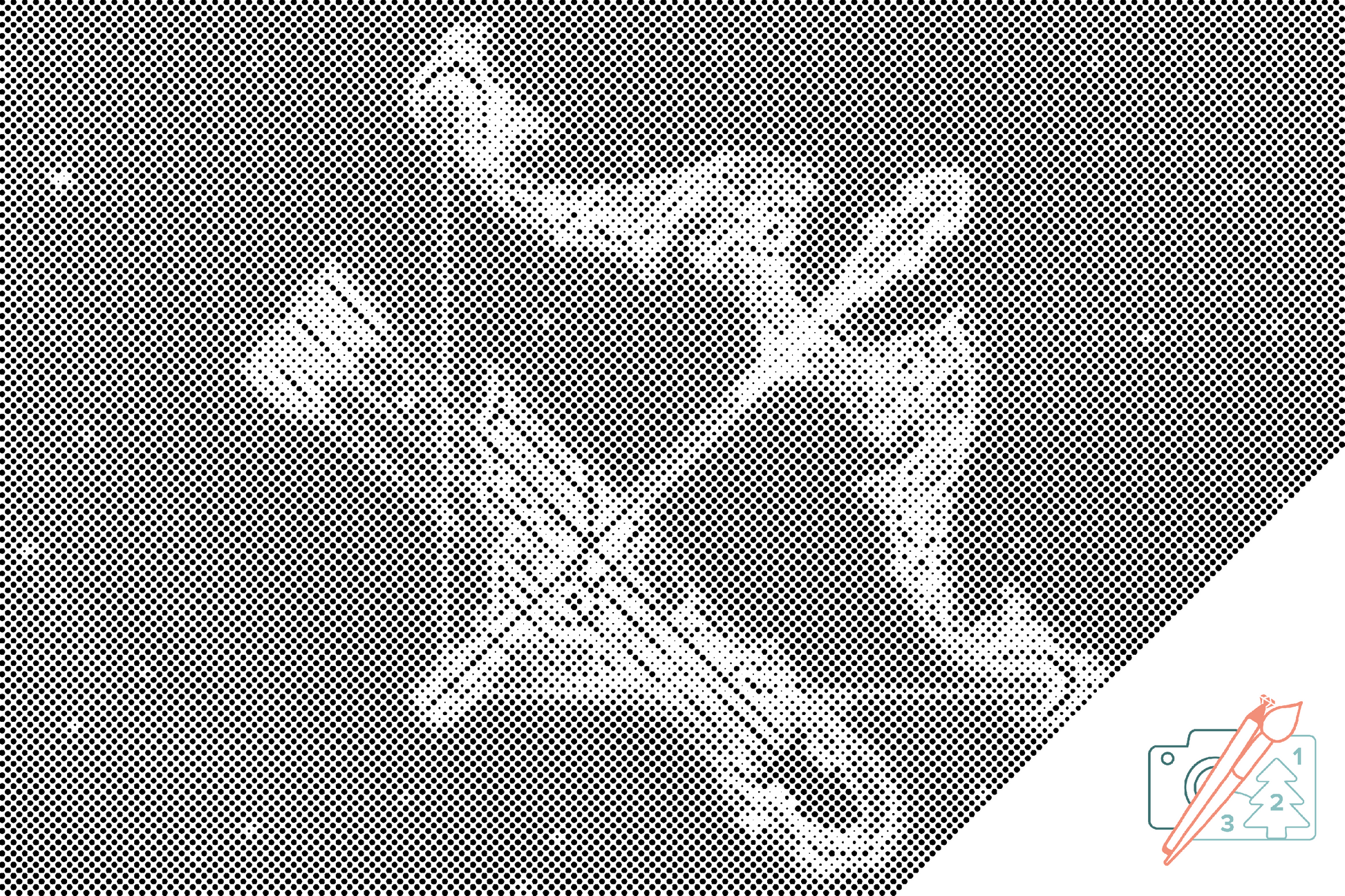 Mal-med-prikker -  Skytten