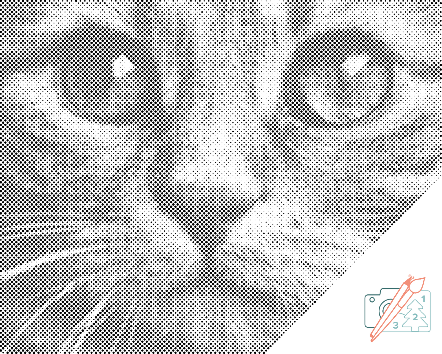 Mal-med-prikker -  Udsigt over Cat