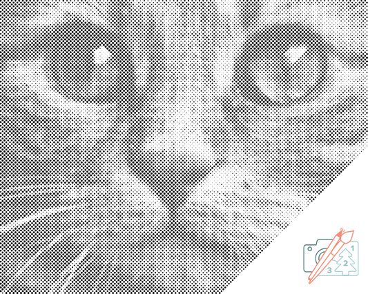 Mal-med-prikker -  Udsigt over Cat