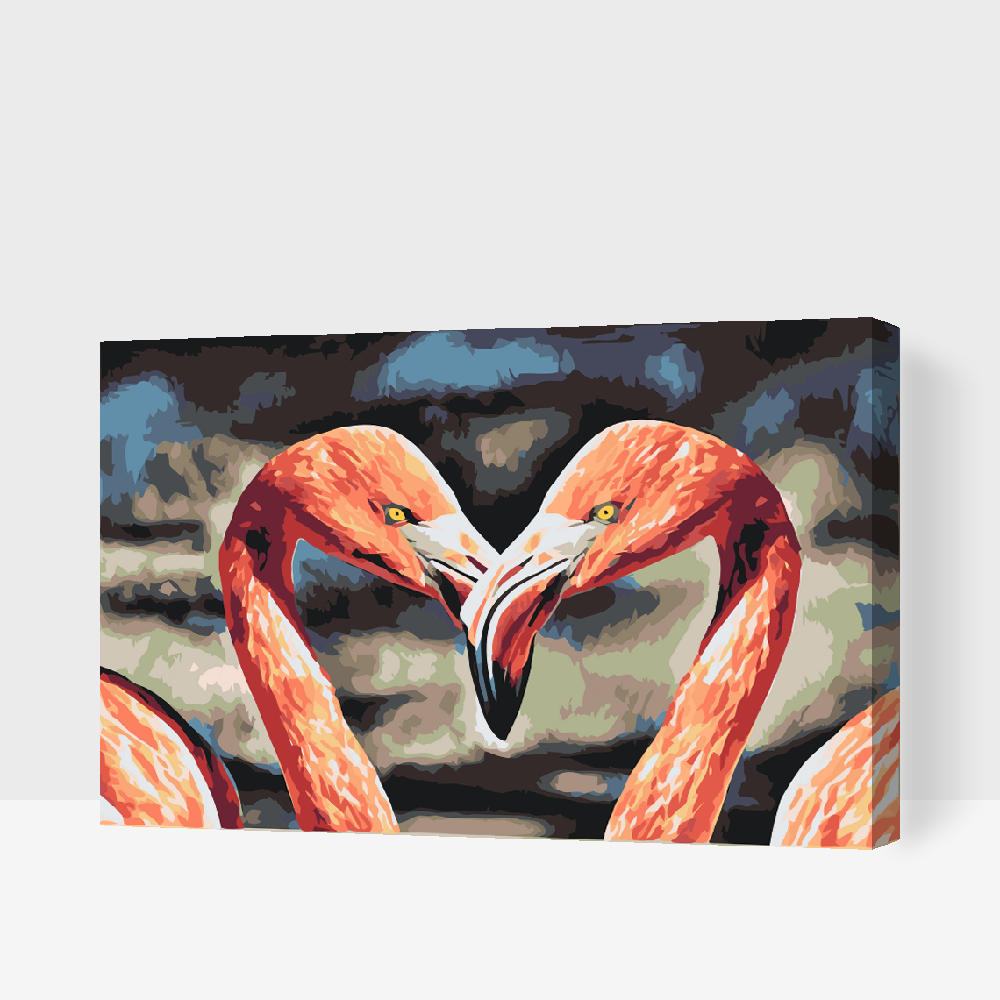 Paint by Numbers - Flamingoer