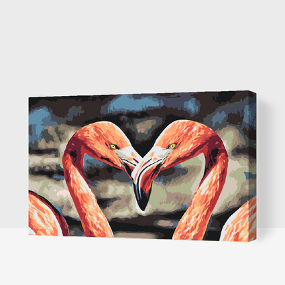 Paint by Numbers - Flamingoer
