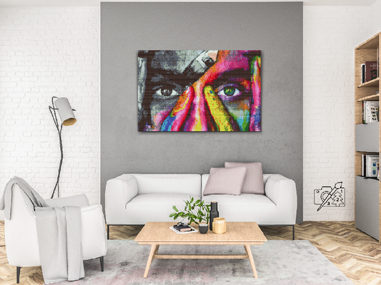 Diamond Painting - Kvinde med to ansigter
