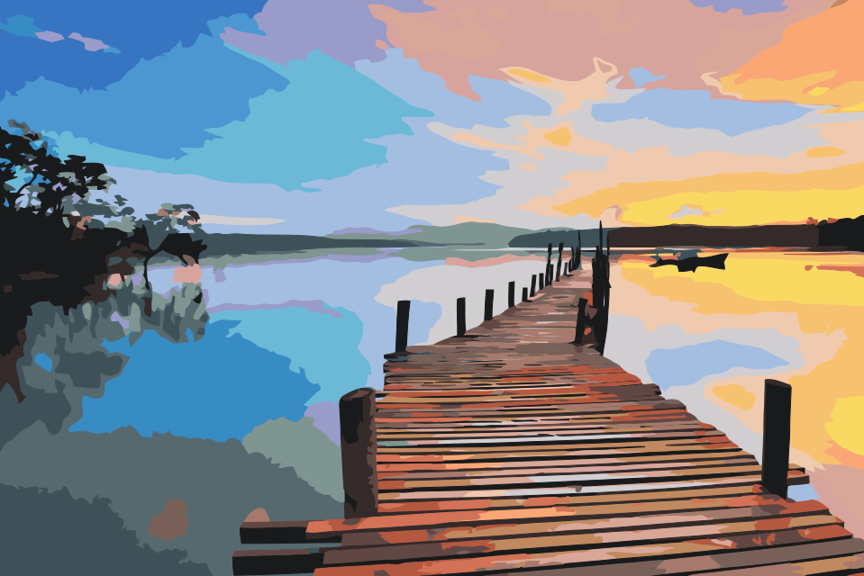 Paint by Numbers - Solopgang