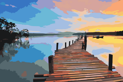 Paint by Numbers - Solopgang
