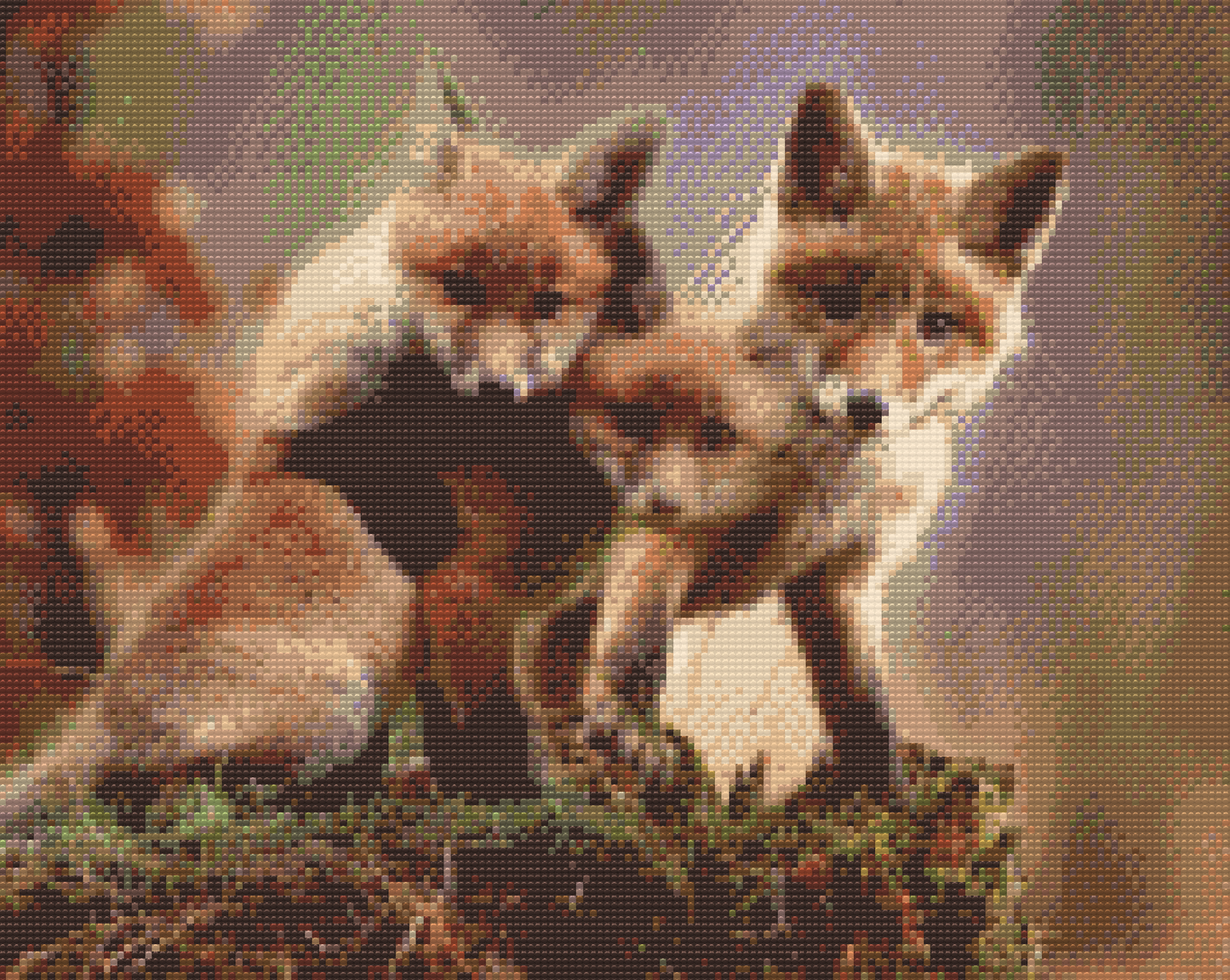 Diamond Painting - Ræveunge