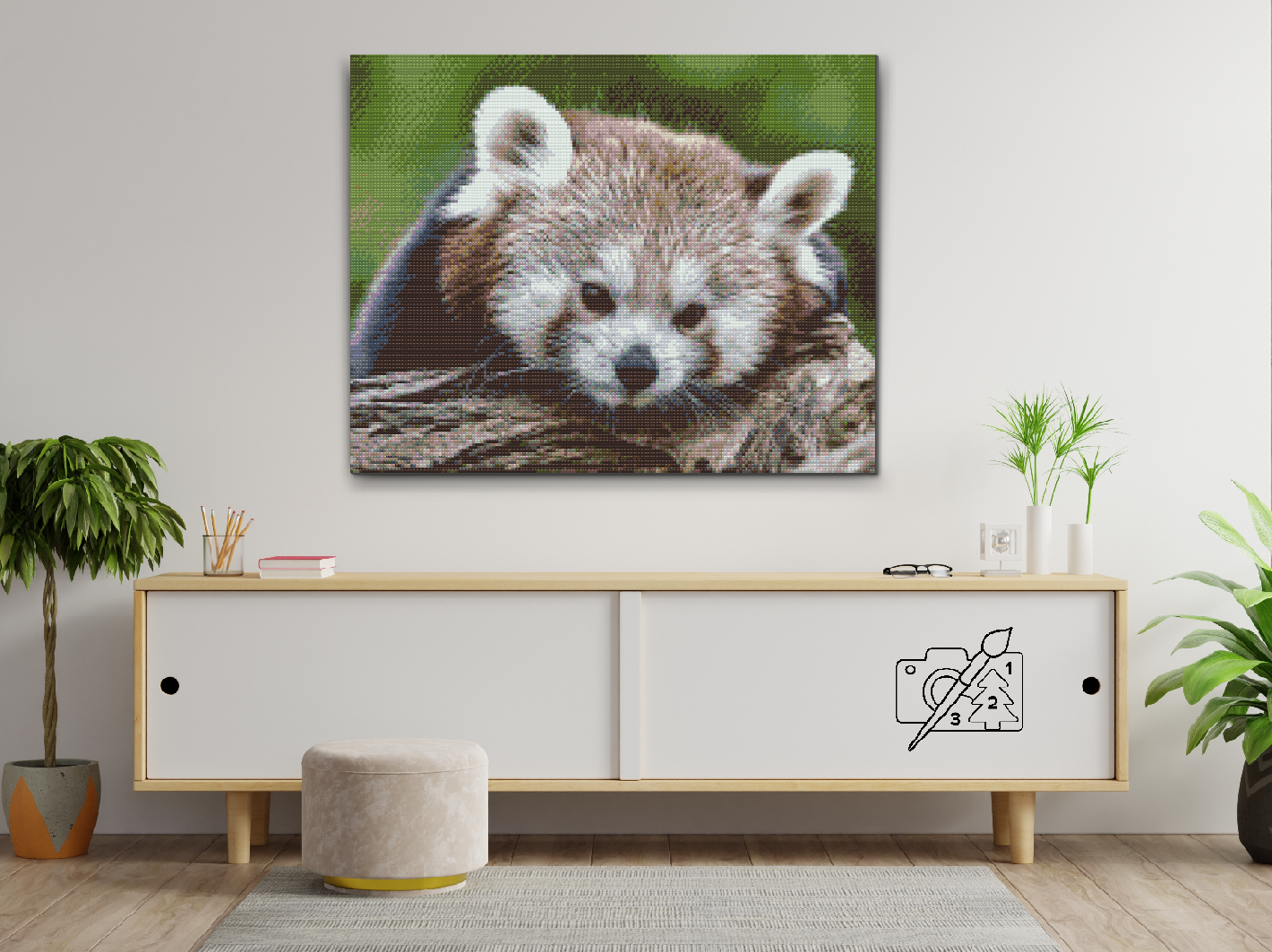 Diamond Painting - Red Panda
