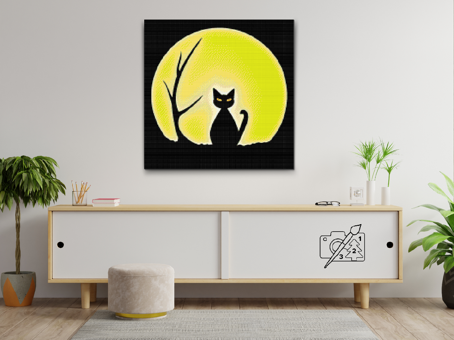 Diamond Painting - Sort Kat 2