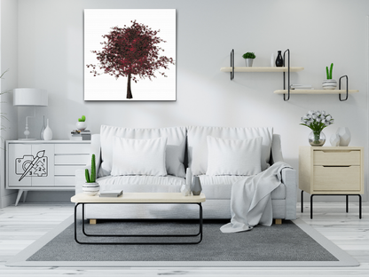 Diamond Painting - Rødt Træ