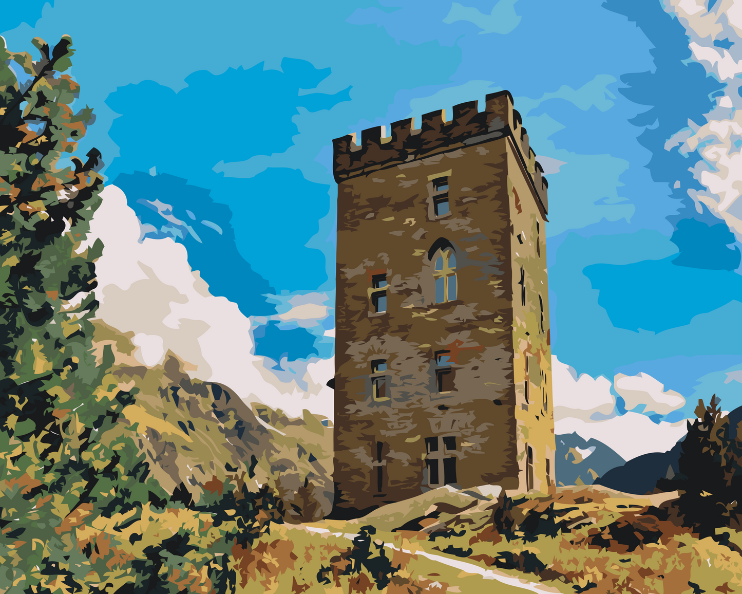Paint by Numbers - Ruin
