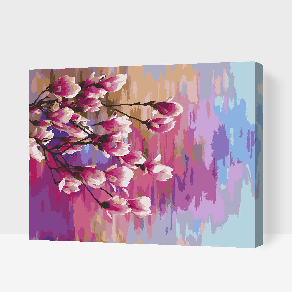 Paint by Numbers - Regnbuemagnolia