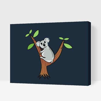 Paint by Numbers - Koala på træet