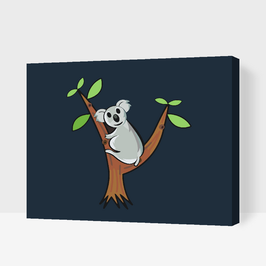 Paint by Numbers - Koala på træet