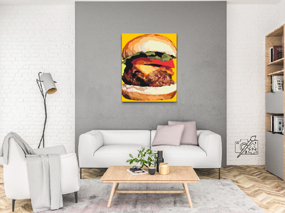 Paint by Numbers - Burgerillustration