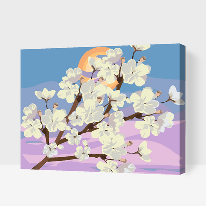 Paint by Numbers - Kirsebærblomster