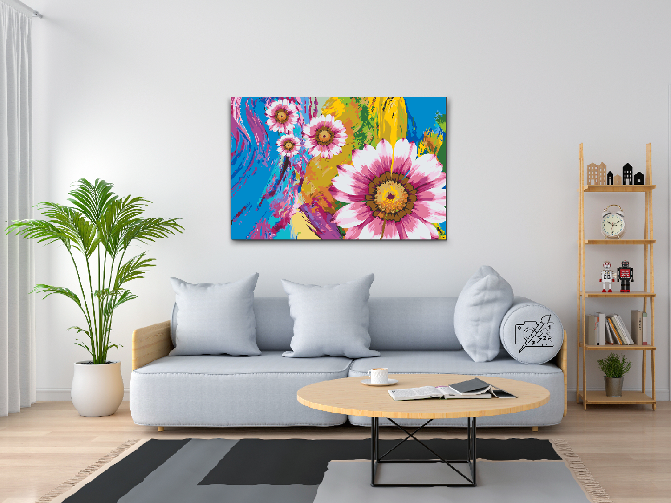 Paint by Numbers - Sommerblomster